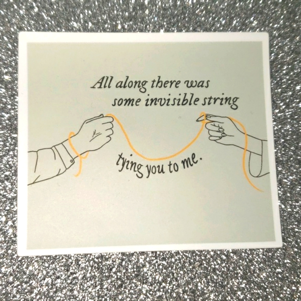10/$10 Taylor Swift FOLKLORE Waterproof Sticker String